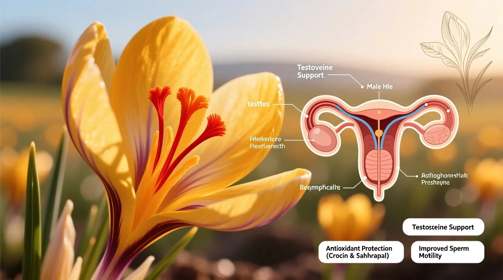 Saffron Benefits for Male Sperm